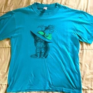 Kitty with the hat on